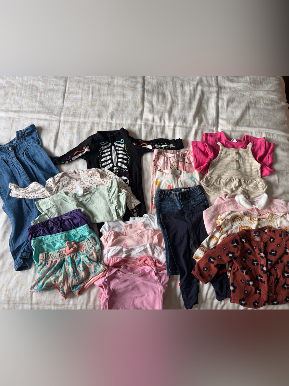Mixed Baby Girls Clothing Bundle — size 3-6 months/ 6 months